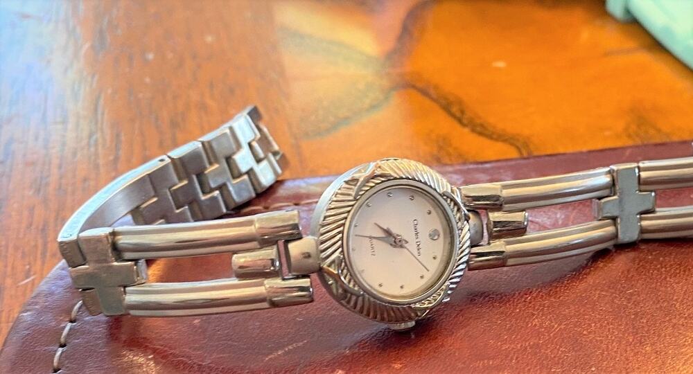 Women's Charles Delon Silver Tone Bracelet Watch, Water Resistant